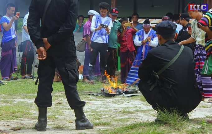 ၦၤအဂၤ ၃၀ ဘျဲၣ်လၢတၢ်ဖီၣ်ချုး၀ဲလၢကသံၣ်မူၤဘှီးတၢ်ဂ့ၢ် KNU ဟံးန့ၢ်အရ့