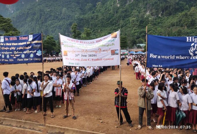 မဲၢ်လး(World Refugee Day)တၢ်ရဲၣ်တၢ်ကျဲၤပူၤကမျၢၢ်(၅၀၀၀)ဃၣ်ဃၣ်ဟဲထီၣ်မၤလၤကပီၤ၀ဲ