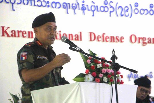 တၢ်ပၢတၢ်ြပး,သုးမုၢ်သံၣ်ဘိ,ကမျၢၢ်တၢ်ပၥ်ဖှိၣ်မၤသကိးတၢ်မ့အိၣ်မးပှၤကလုၥ်တၢ်လဲၤထီလဲၤထီကအိၣ်ဝဲအဂ့ၢ် KNLA သုးရိၣ်မဲခိၣ်ကျၢၢ် စီၤဘီကၠီၤဟဲ စံးဝဲ
